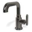 Park Lane Basin Mixer in Black Chrome