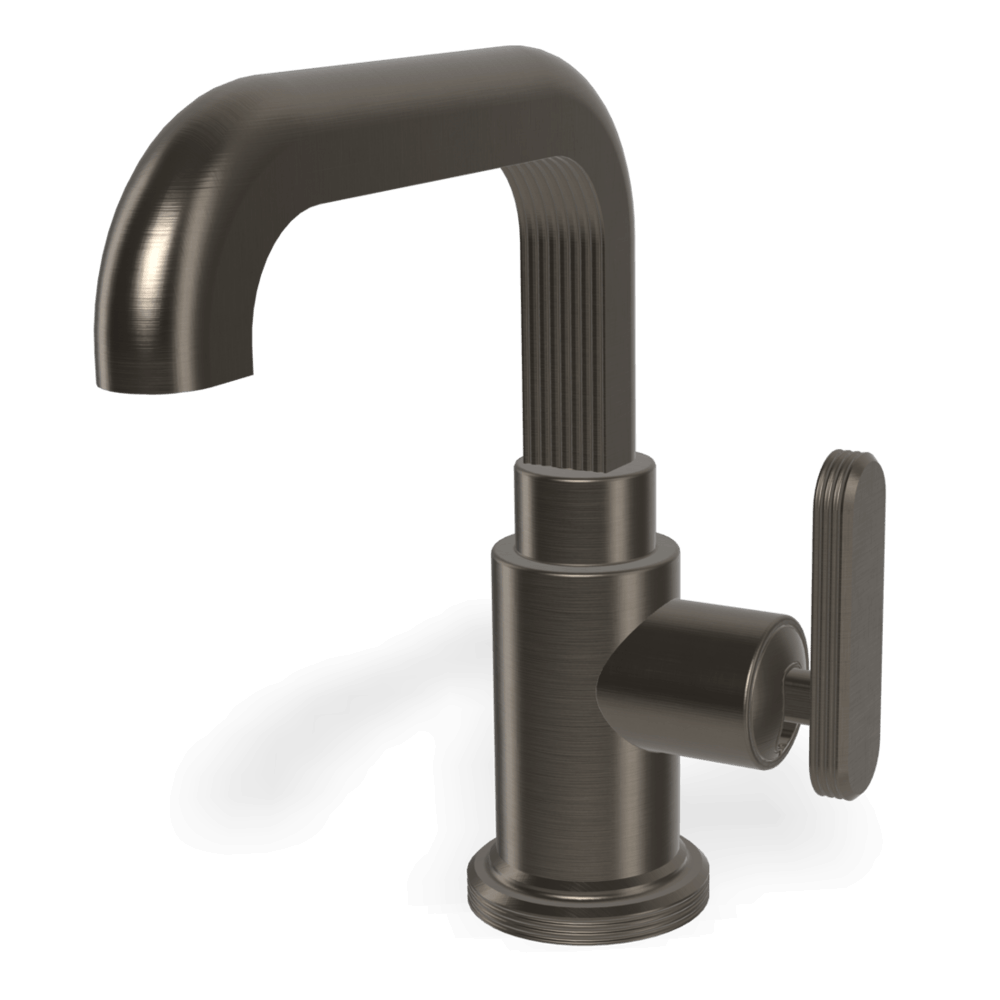 Park Lane Basin Mixer in Brushed Black Chrome