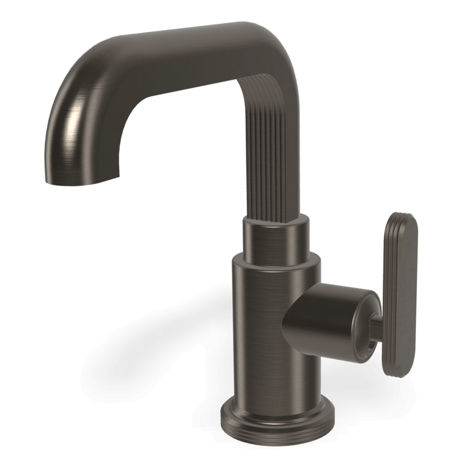 Park Lane Basin Mixer in Brushed Black Chrome