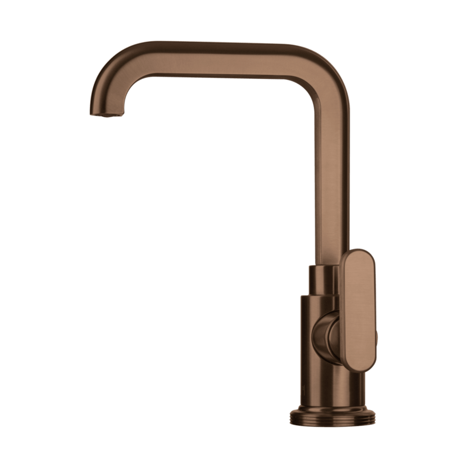 Park Lane High Basin Mixer in Brushed Moka Bronze
