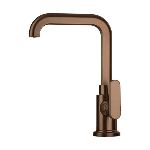 Park Lane High Basin Mixer in Brushed Moka Bronze
