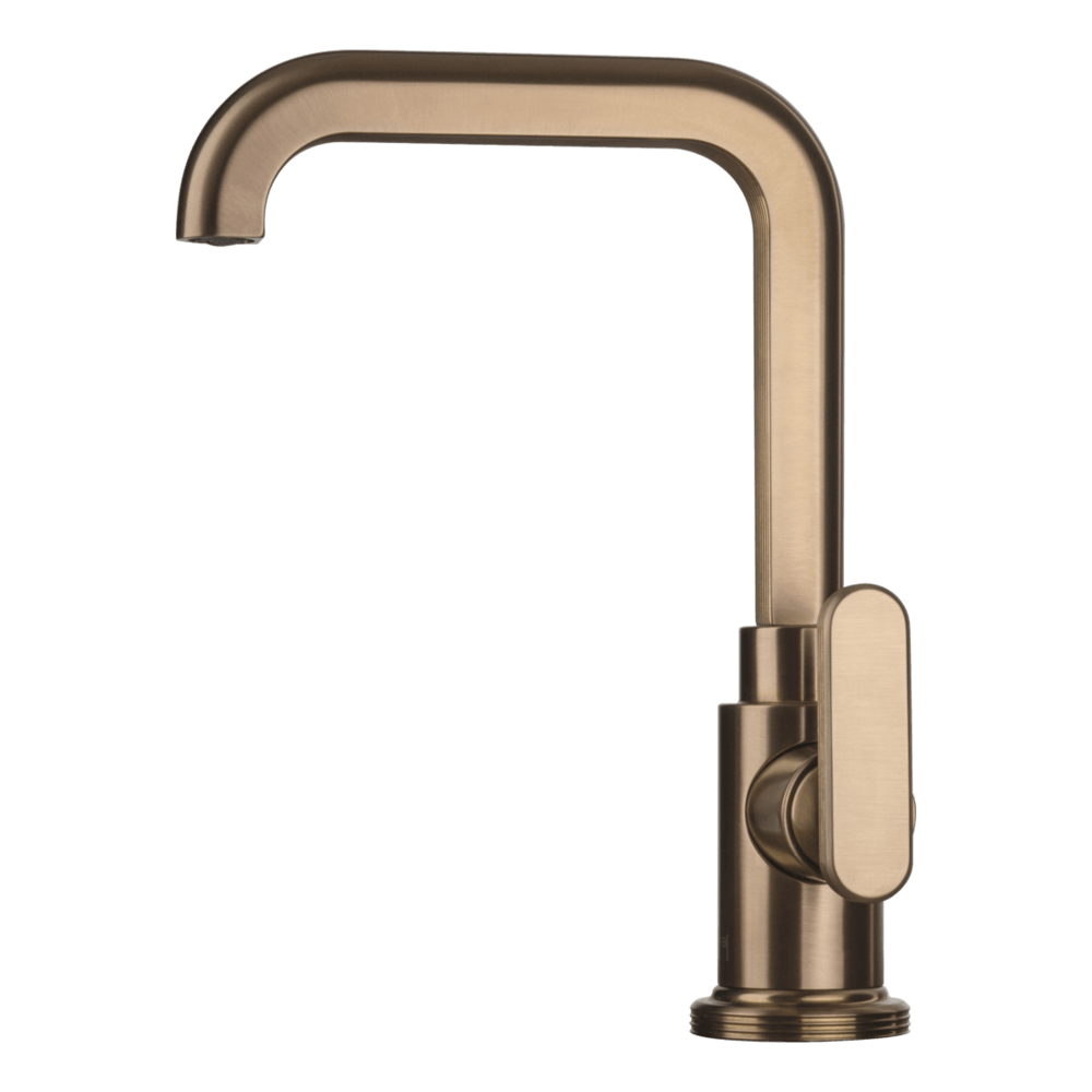 Park Lane High Basin Mixer in Brushed Gold