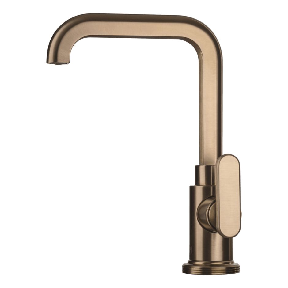 Park Lane High Basin Mixer in Brushed Gold