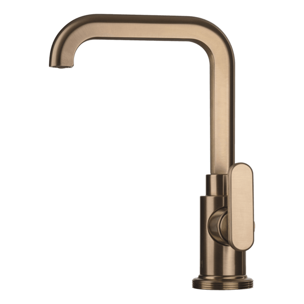 Park Lane High Basin Mixer in Brushed Gold