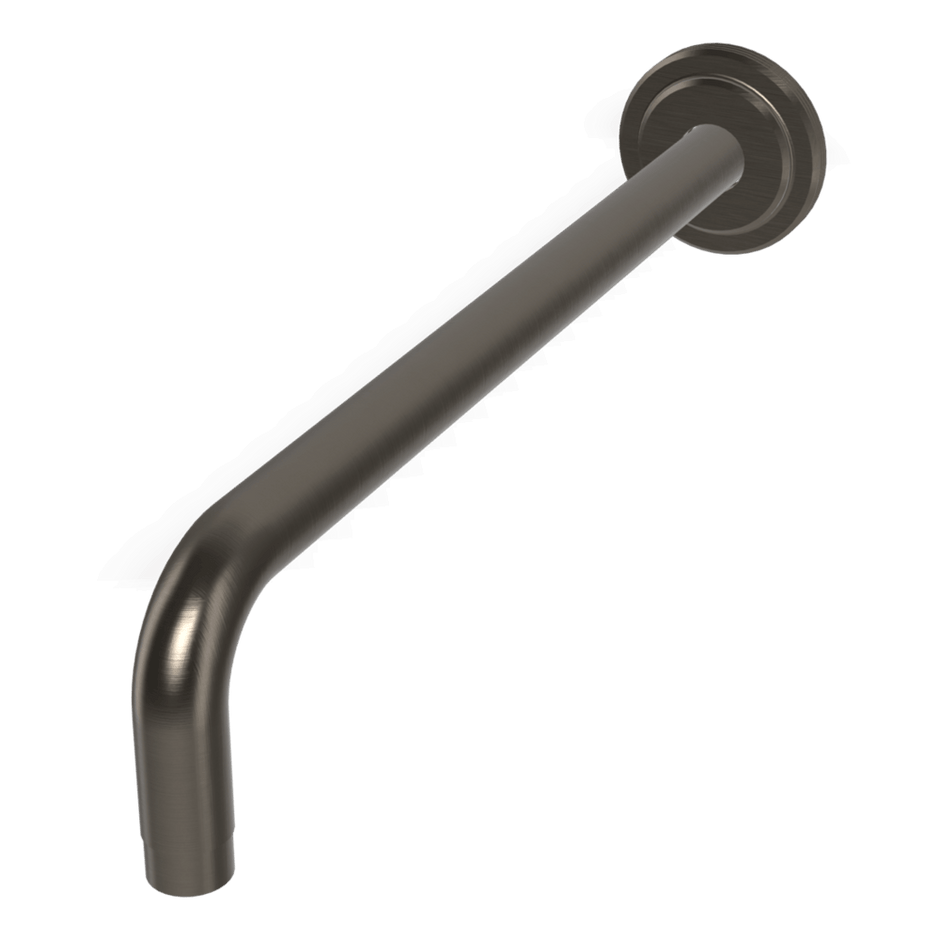 Park Lane 350mm Horizontal Arm in Brushed Black Chrome