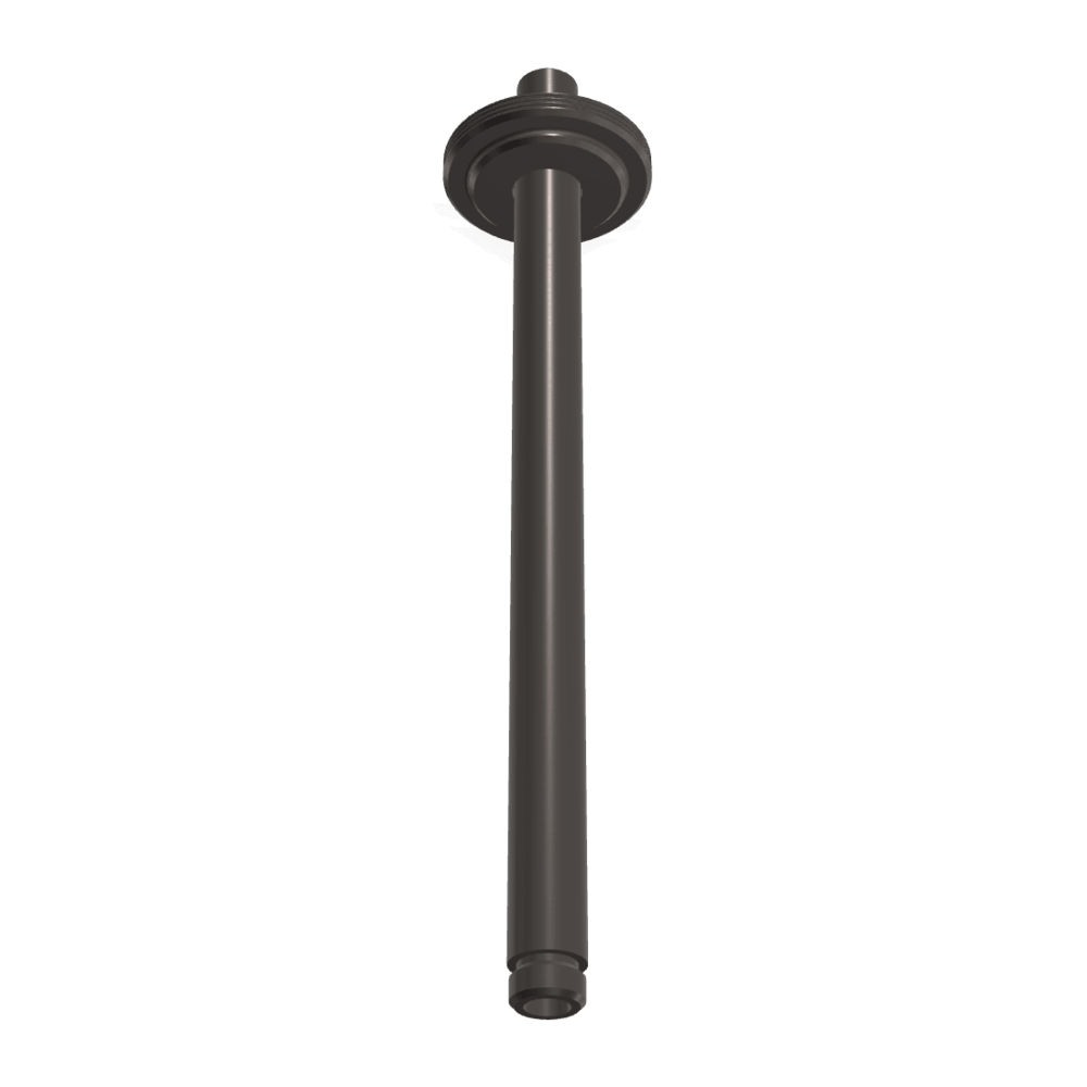 Park Lane 300mm Vertical Dropper in Brushed Black Chrome