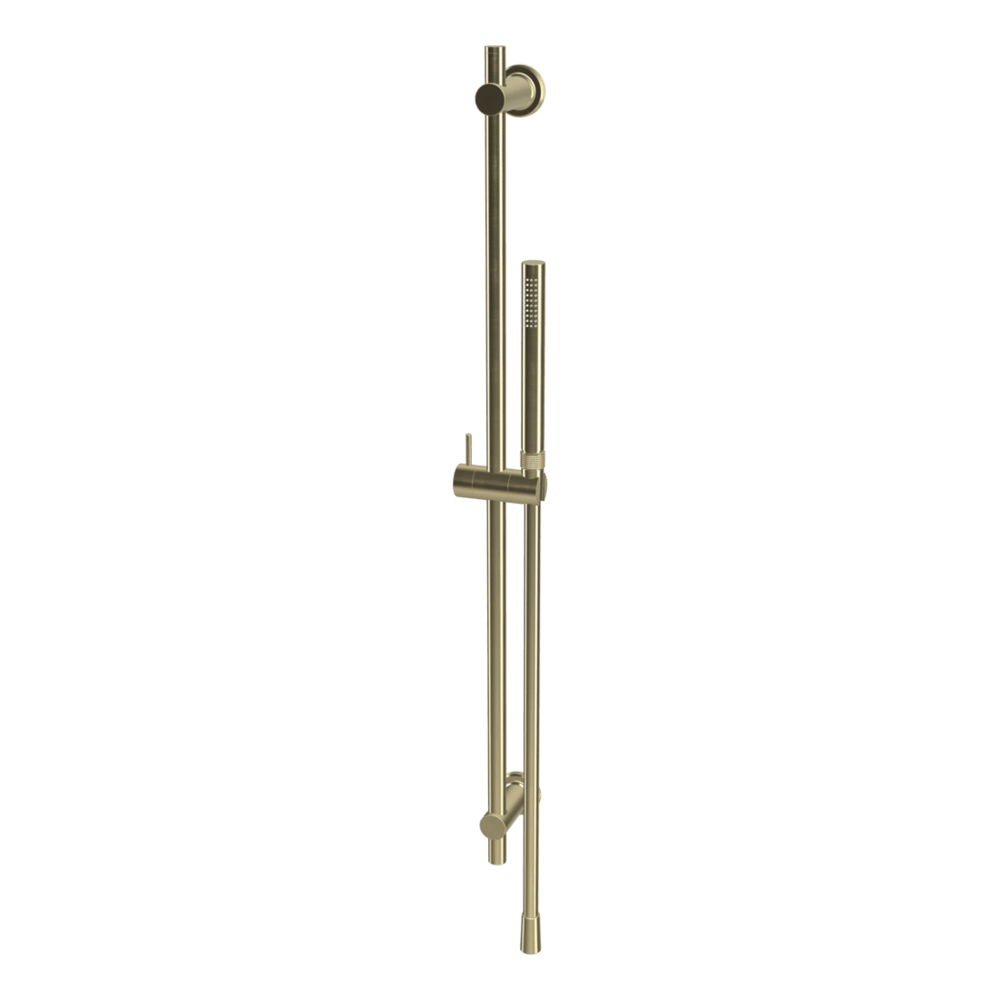 Park Lane Shower on Rail in Brushed Champagne