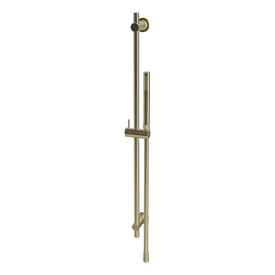Park Lane Shower on Rail in Brushed Champagne