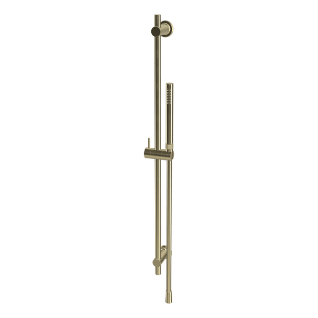 Park Lane Shower on Rail in Brushed Champagne