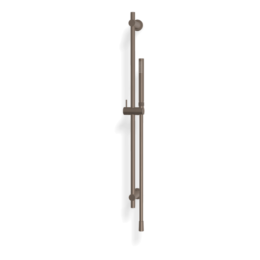 Park Lane Shower on Rail in Brushed Moka Bronze
