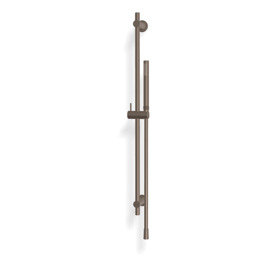 Park Lane Shower on Rail in Brushed Moka Bronze