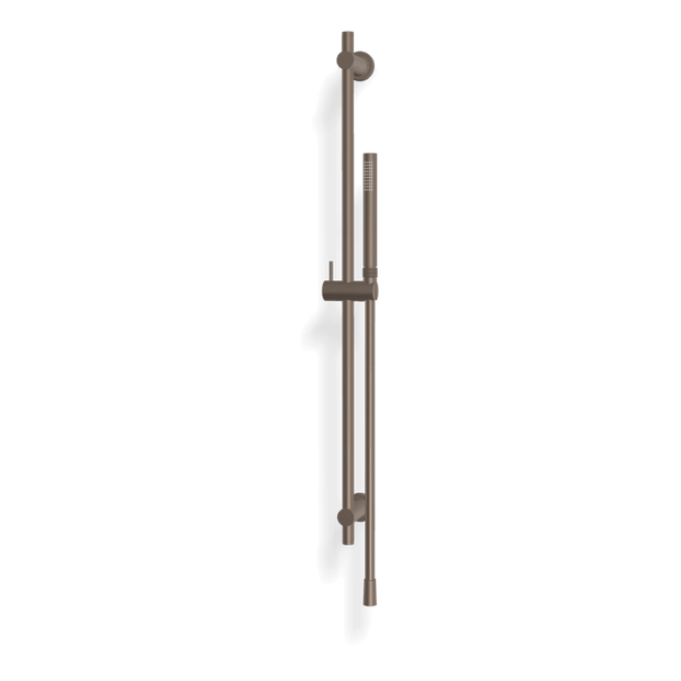 Park Lane Shower on Rail in Brushed Moka Bronze