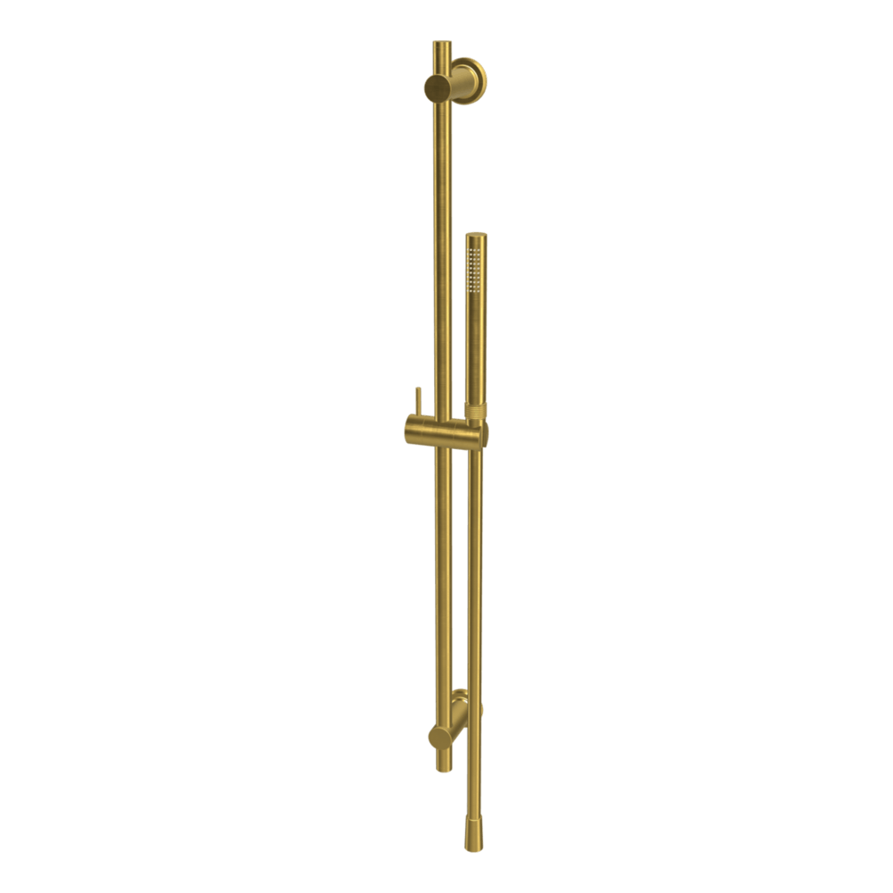 Park Lane Shower on Rail in Brushed Gold