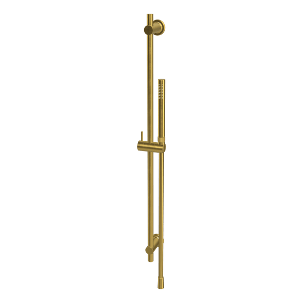 Park Lane Shower on Rail in Brushed Gold