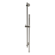 Park Lane Shower on Rail in Brushed Nickel