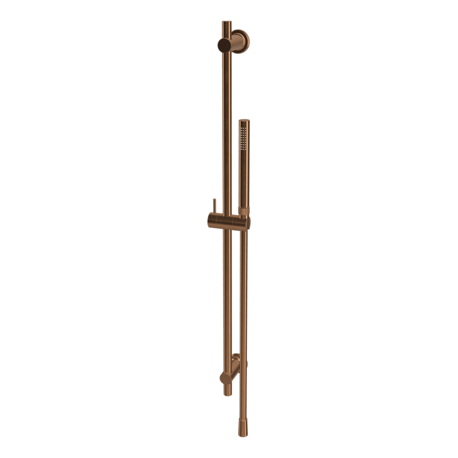 Park Lane Shower on Rail in Brushed Amber Bronze