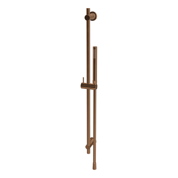 Park Lane Shower on Rail in Brushed Amber Bronze