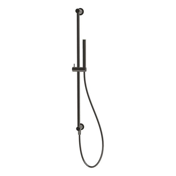 Wellness Cigar Shower on Rail in Black Chrome