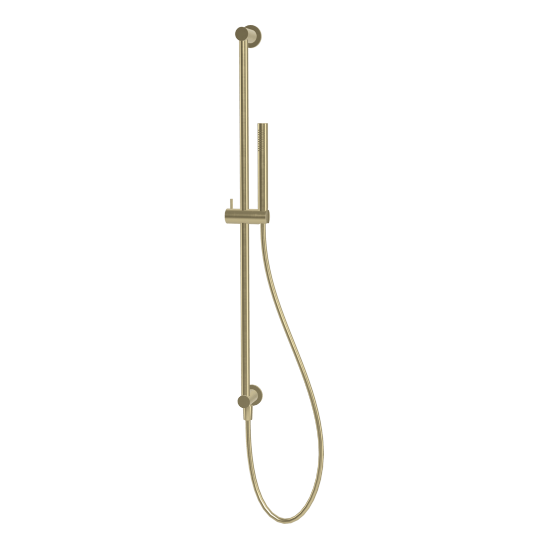 Wellness Cigar Shower on Rail in Brushed Champagne