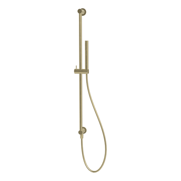 Wellness Cigar Shower on Rail in Brushed Champagne
