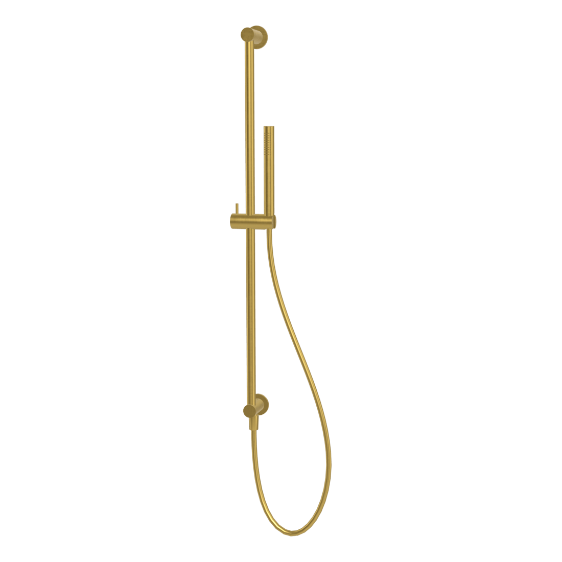 Wellness Cigar Shower on Rail in Brushed Gold