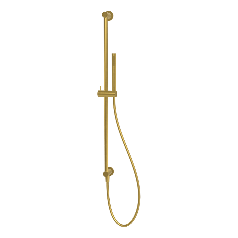 Wellness Cigar Shower on Rail in Brushed Gold