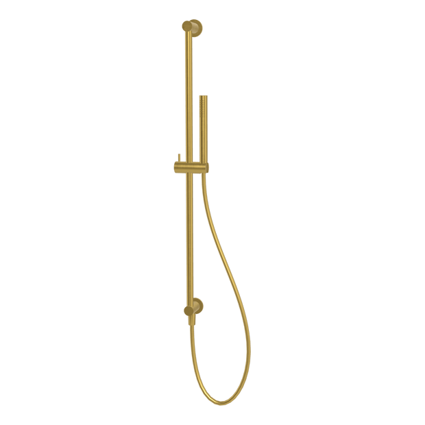 Wellness Cigar Shower on Rail in Brushed Gold
