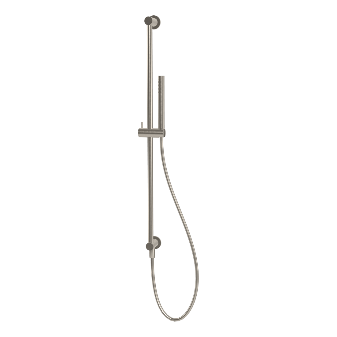 Wellness Cigar Shower on Rail in Brushed Nickel