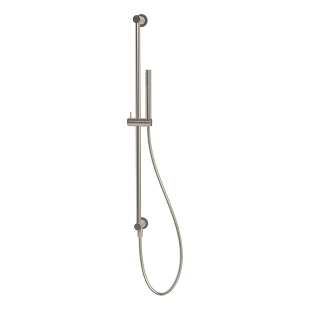 Wellness Cigar Shower on Rail in Brushed Nickel