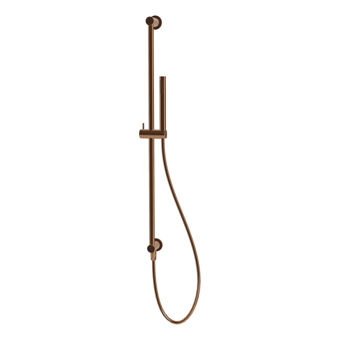 Wellness Cigar Shower on Rail in Amber Bronze