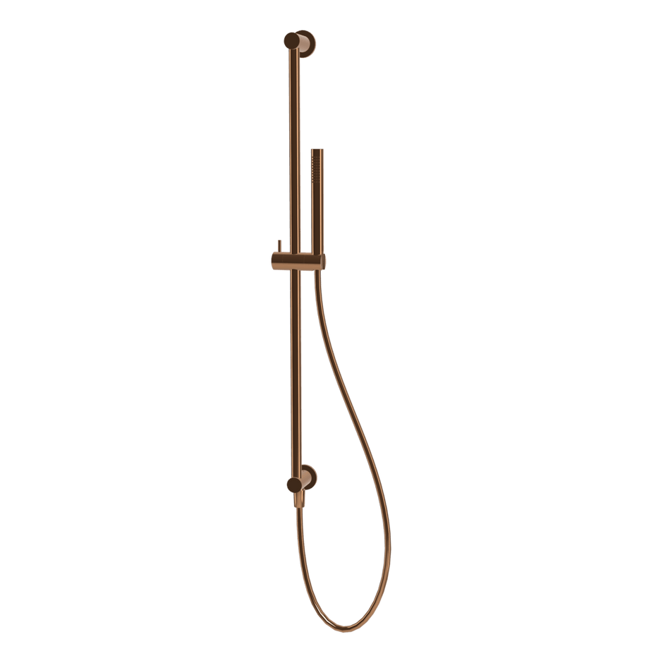 Wellness Cigar Shower on Rail in Amber Bronze