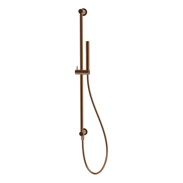 Wellness Cigar Shower on Rail in Amber Bronze