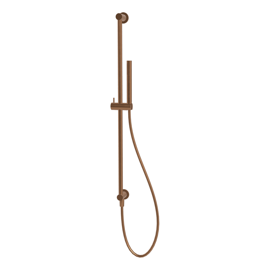 Wellness Cigar Shower on Rail in Brushed Amber Bronze