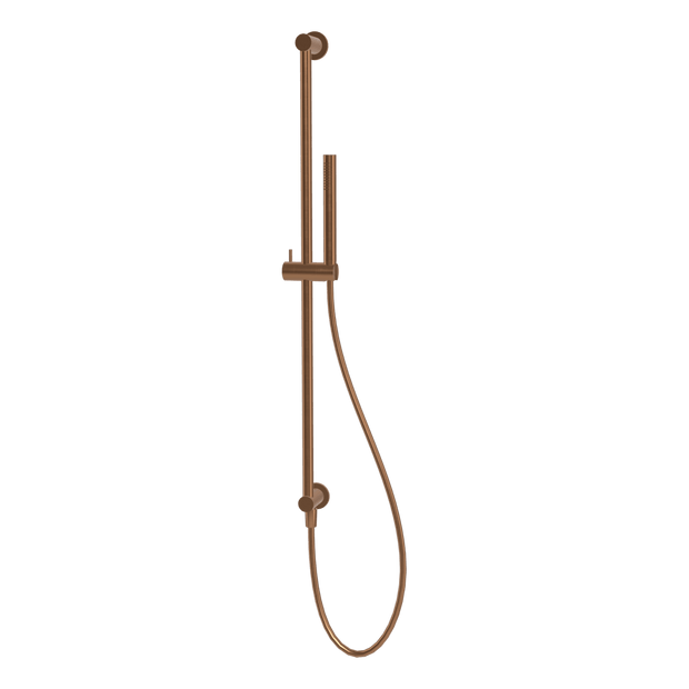 Wellness Cigar Shower on Rail in Brushed Amber Bronze