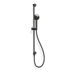 Wellness 3 Function Shower on Rail in Black Chrome
