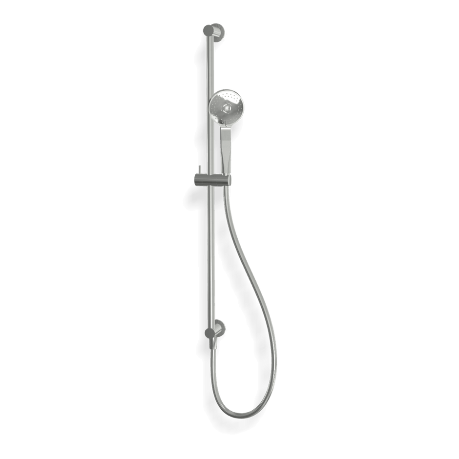 Wellness 3 Function Shower on Rail in Chrome