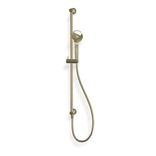 Wellness 3 Function Shower on Rail in Champagne