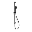 Wellness 3 Function Shower on Rail in Matt Black