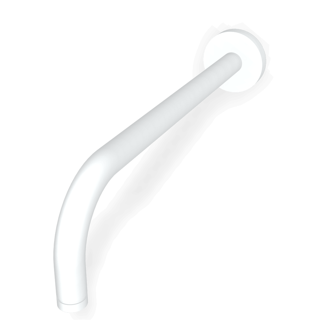 Wellness 300mm Horizontal Arm in Matt White