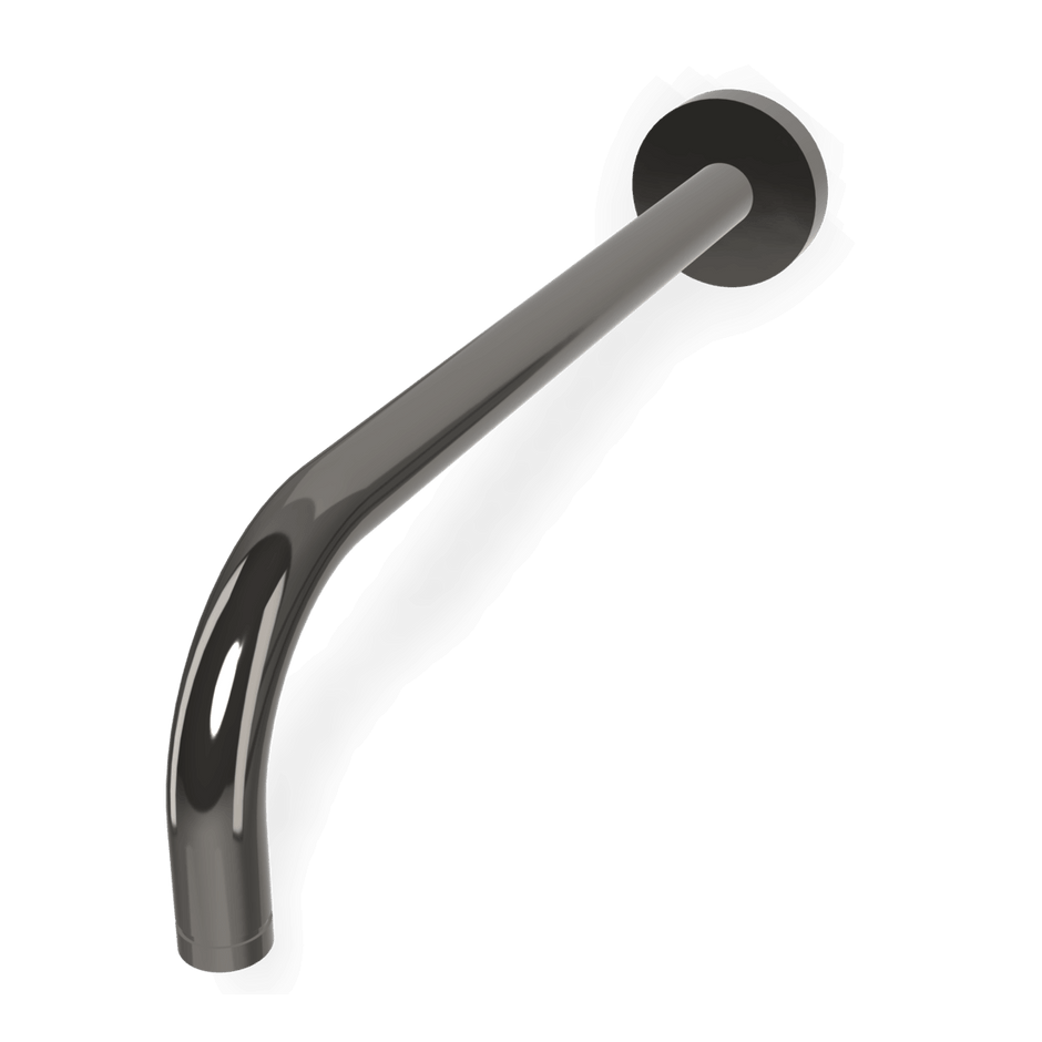 Wellness 300mm Horizontal Arm in Black Chrome