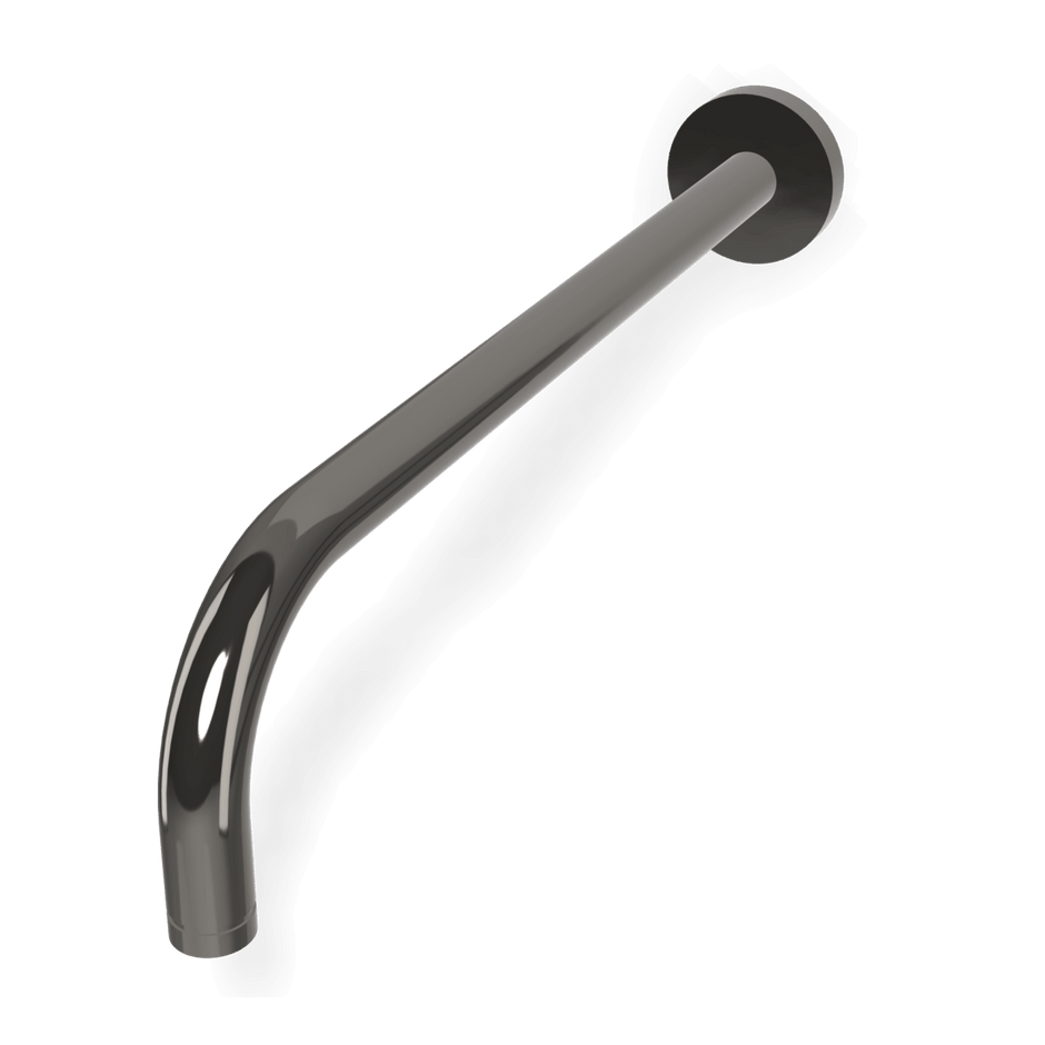 Wellness 350mm Horizontal Arm in Black Chrome