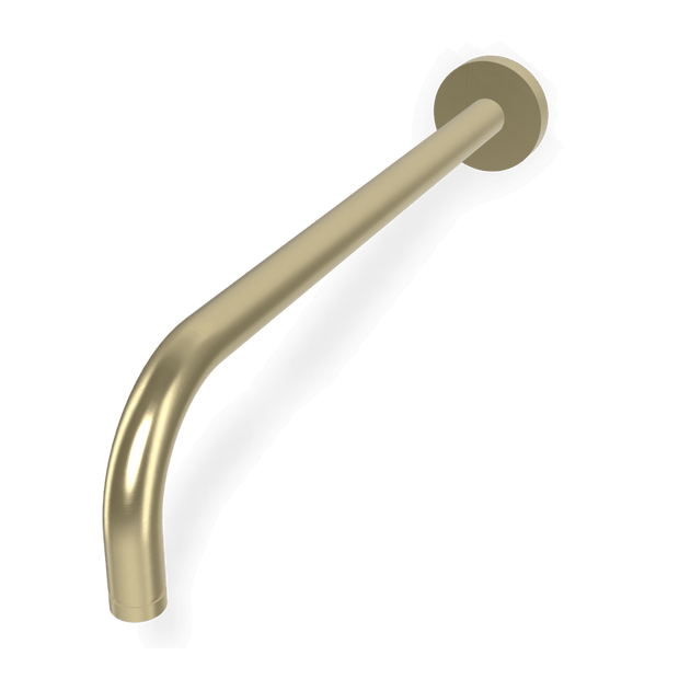 Wellness 350mm Horizontal Arm in Brushed Champagne