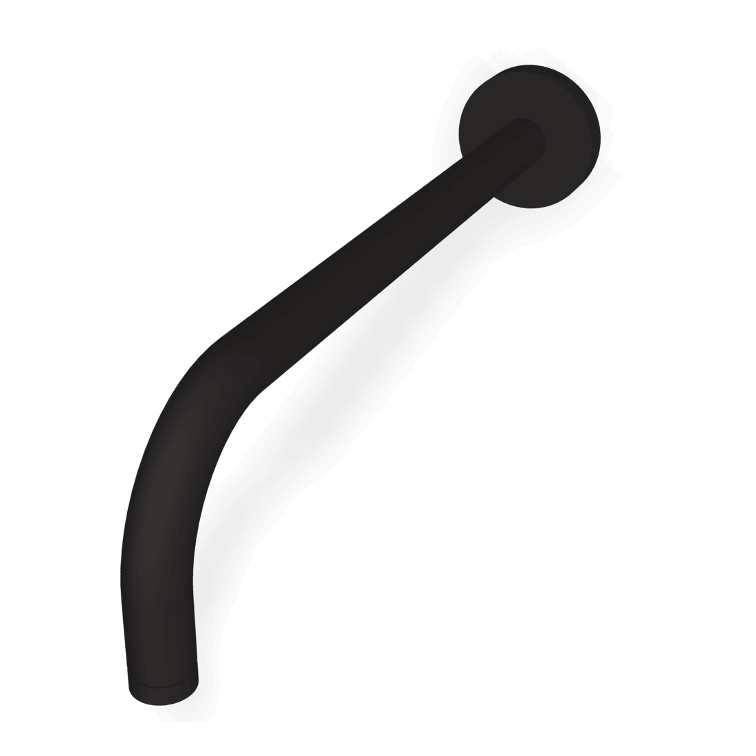 Wellness 300mm Horizontal Arm in Matt Black