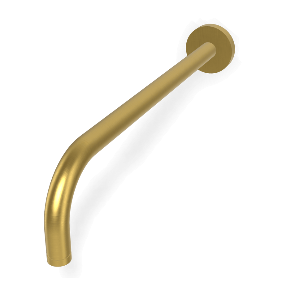 Wellness 350mm Horizontal Arm in Brushed Gold