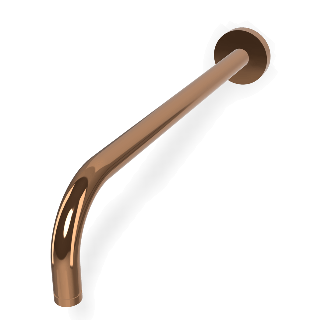 Wellness 350mm Horizontal Arm in Amber Bronze