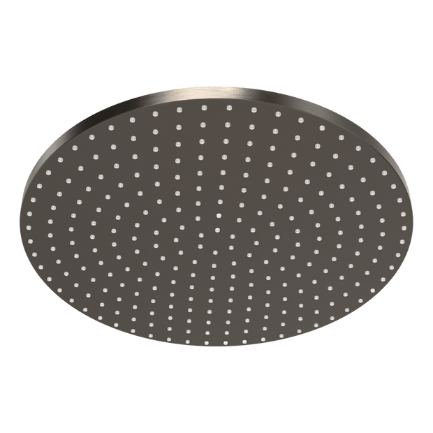 Wellness 250mm Showerhead in Brushed Black Chrome