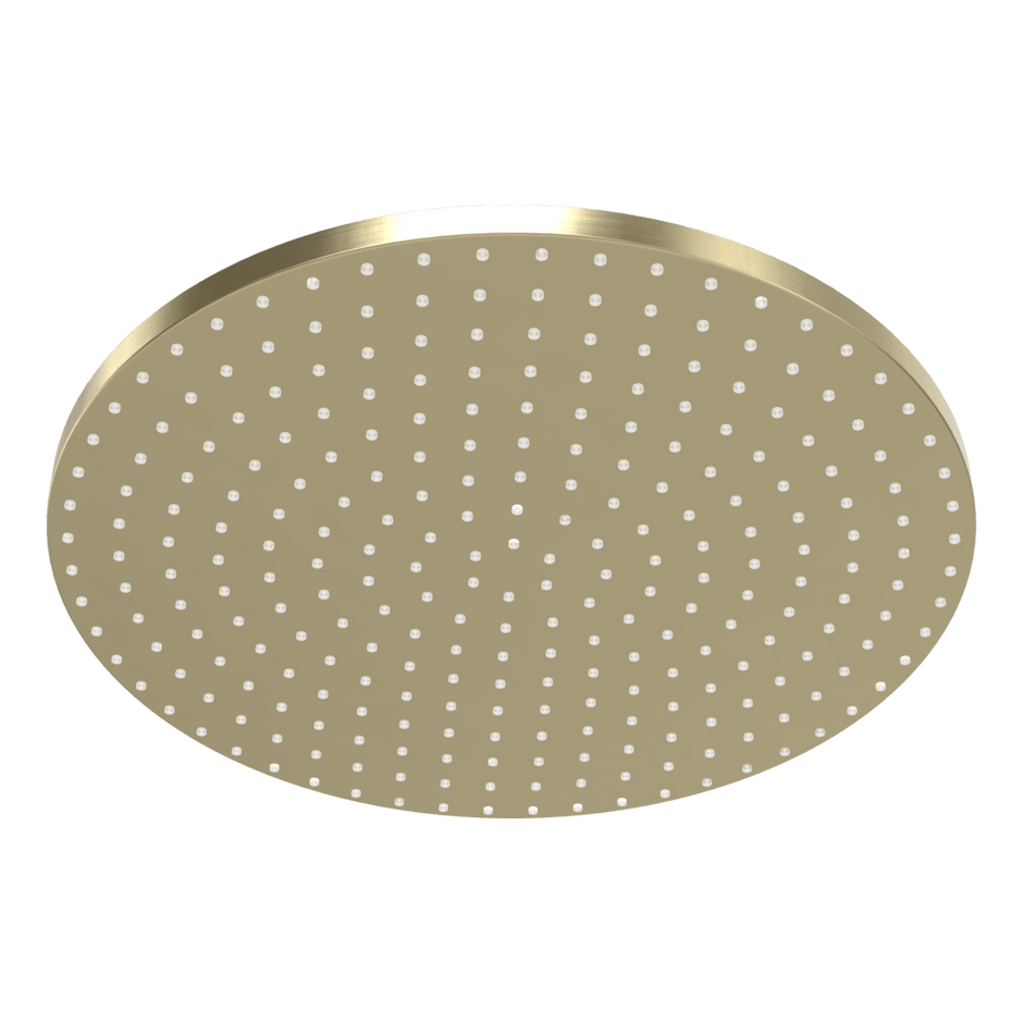 Wellness 250mm Showerhead in Brushed Champagne