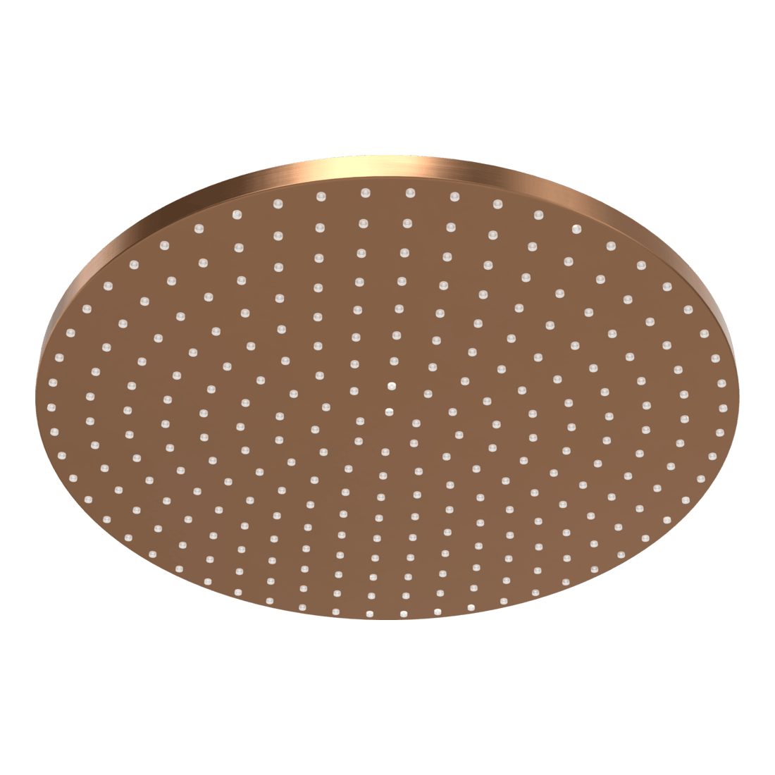 Wellness 250mm Showerhead in Brushed Amber Bronze