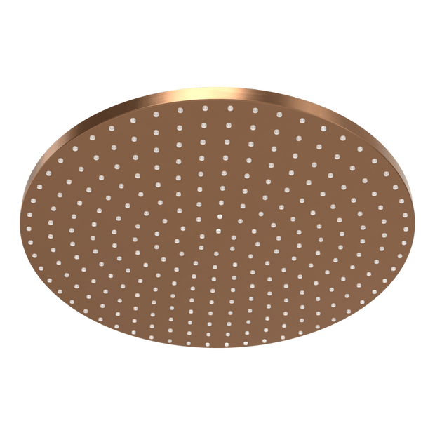 Wellness 250mm Showerhead in Brushed Amber Bronze