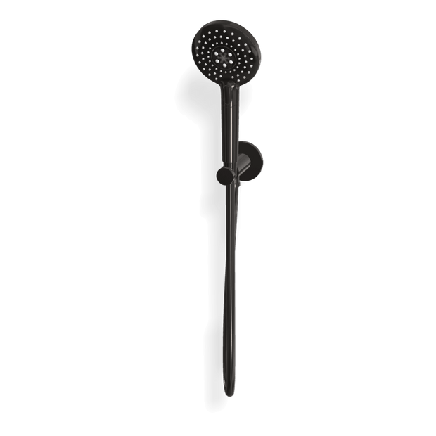 Wellness 3 Function Handshower Set in Black Chrome